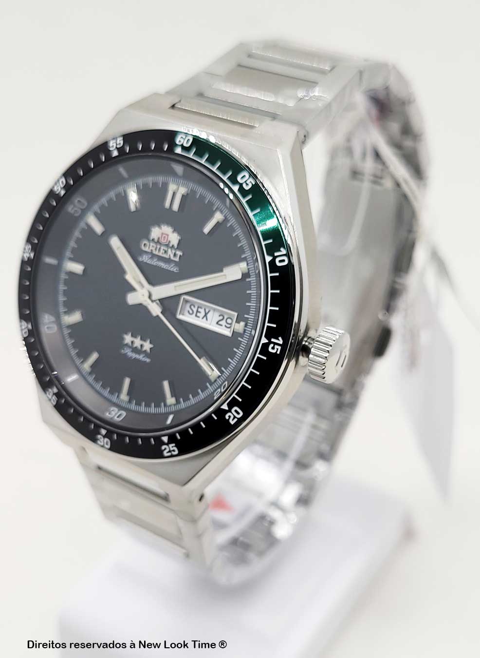 Relógio ORIENT Automático 3 Estrelas Heritage YN6SS003 PESX