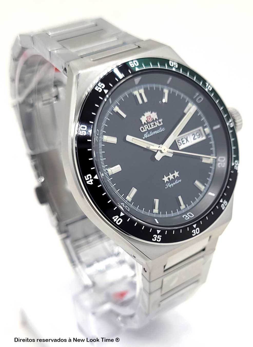 Relógio ORIENT Automático 3 Estrelas Heritage YN6SS003 PESX