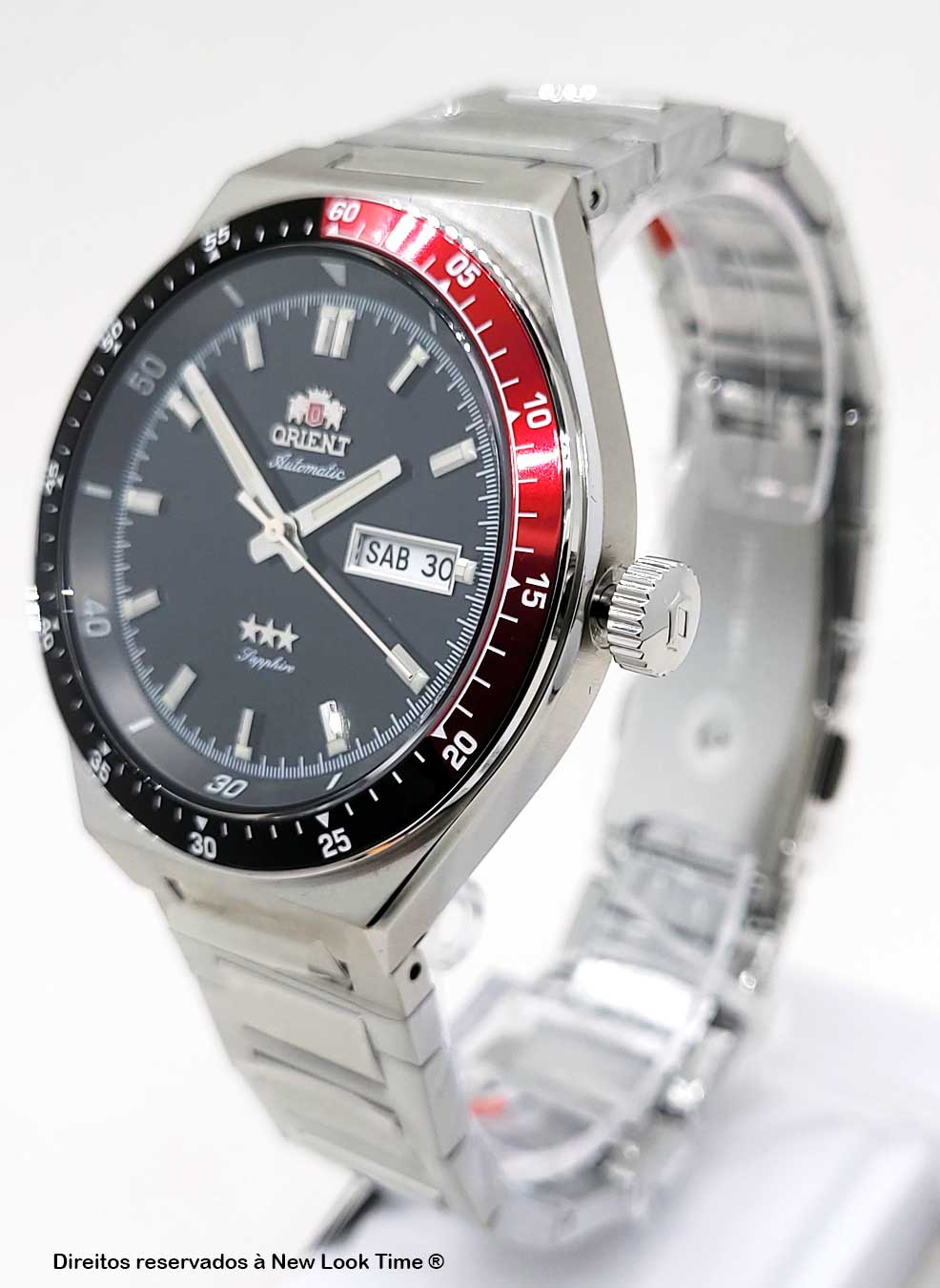 Relógio ORIENT Automático 3 Estrelas Heritage YN6SS003 PVSX