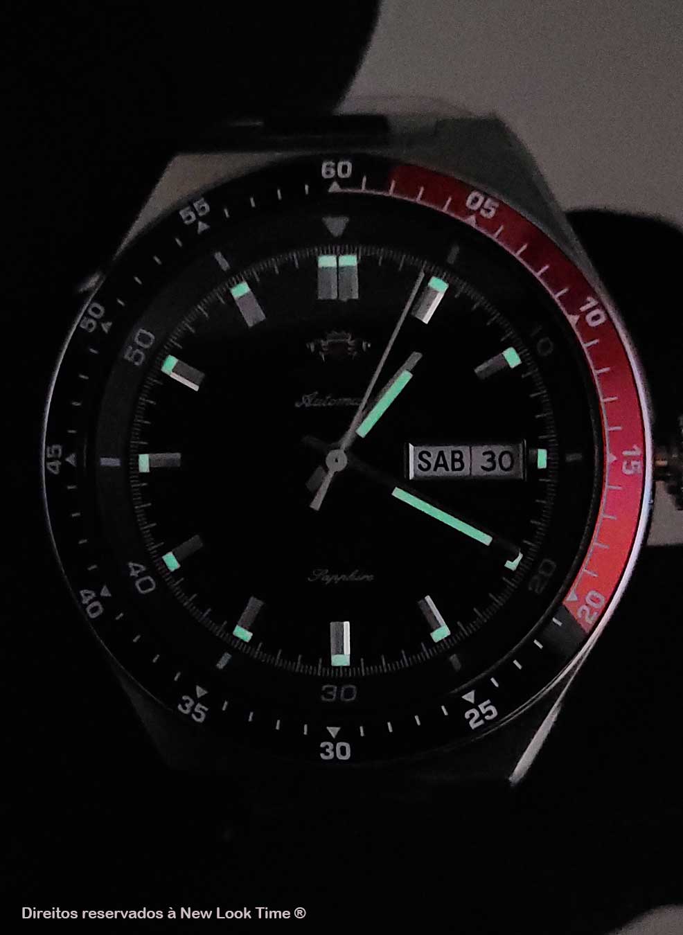 Relógio ORIENT Automático 3 Estrelas Heritage YN6SS003 PVSX