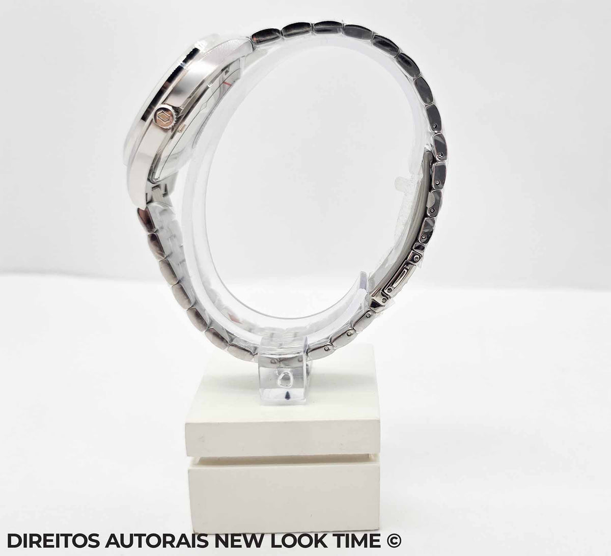 Relógio ORIENT Automático 3 Estrelas Heritage YN6SS004 *Safira
