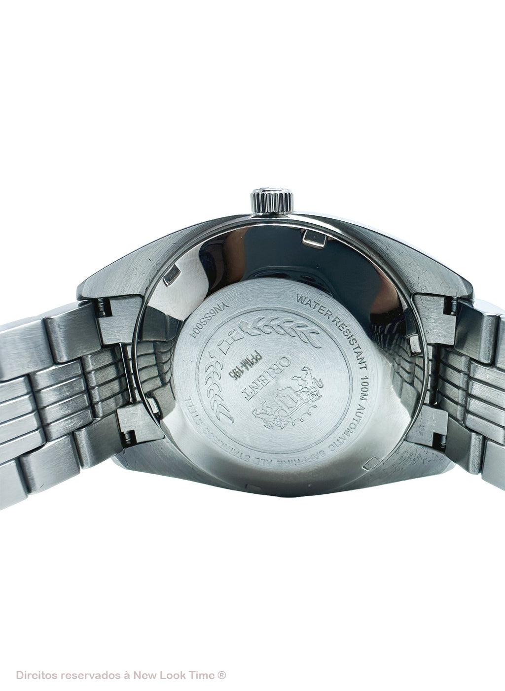 Relógio ORIENT Automático 3 Estrelas Heritage YN6SS004 P1SX *Safira