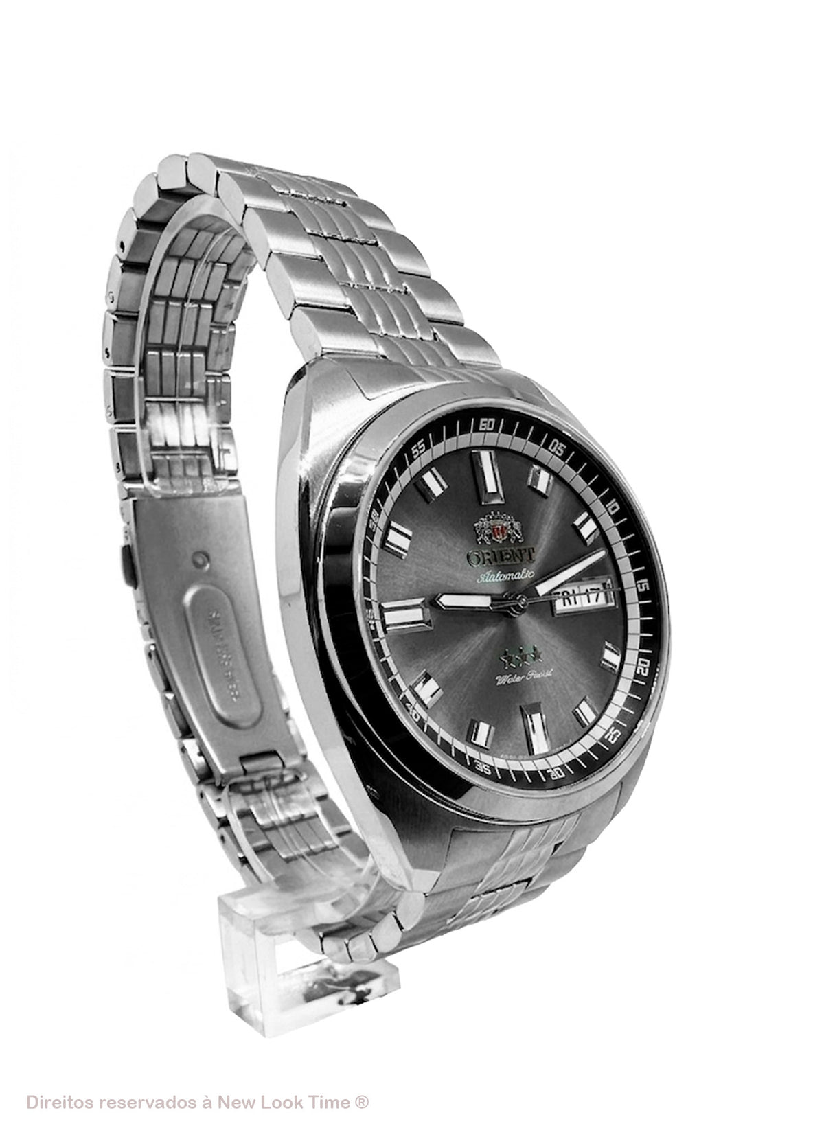 Relógio ORIENT Automático 3 Estrelas Heritage YN6SS004 P1SX *Safira