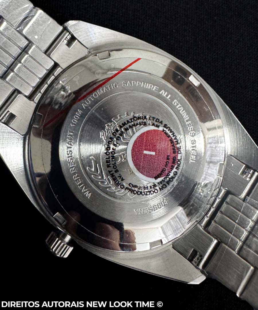 Relógio ORIENT Automático 3 Estrelas Heritage YN6SS004