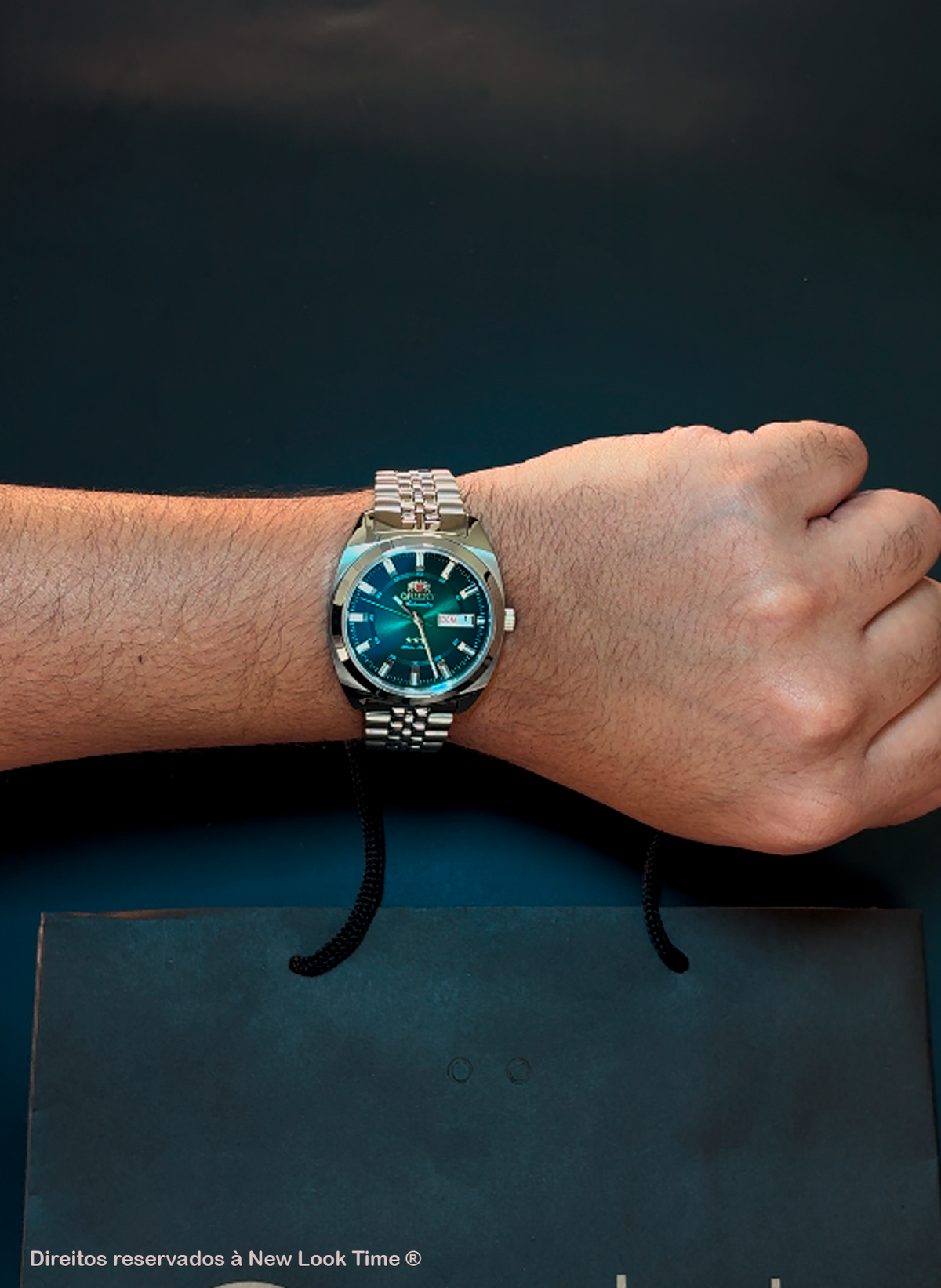 Relógio ORIENT Automático 3 Estrelas Heritage YN6SS005