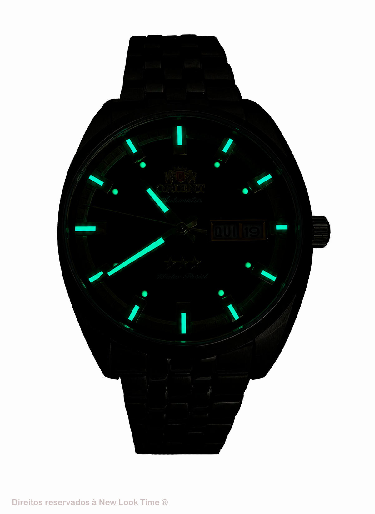 Relógio ORIENT Automático 3 Estrelas Heritage YN6SS005