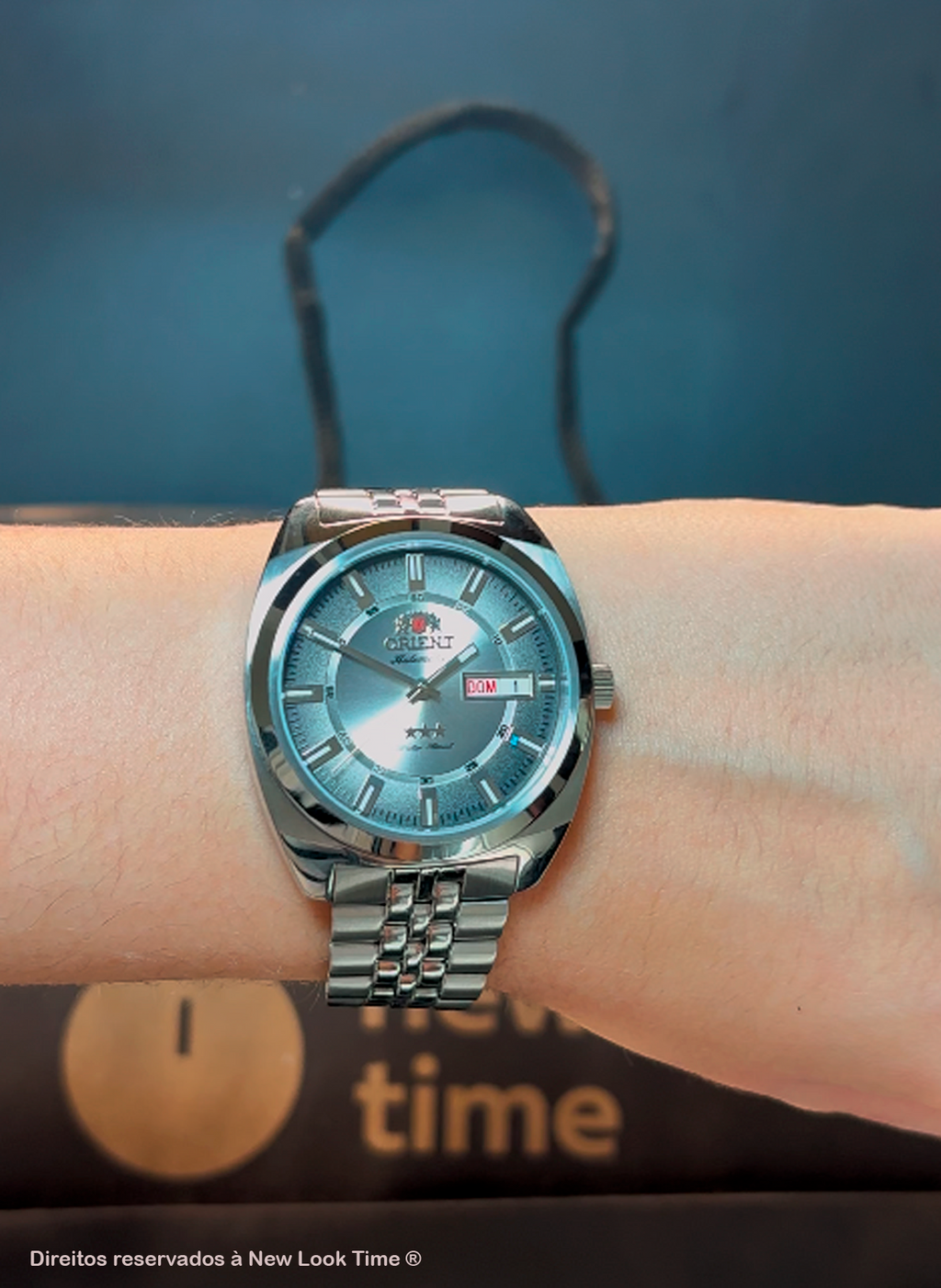 Relógio ORIENT Automático 3 Estrelas Heritage YN6SS005