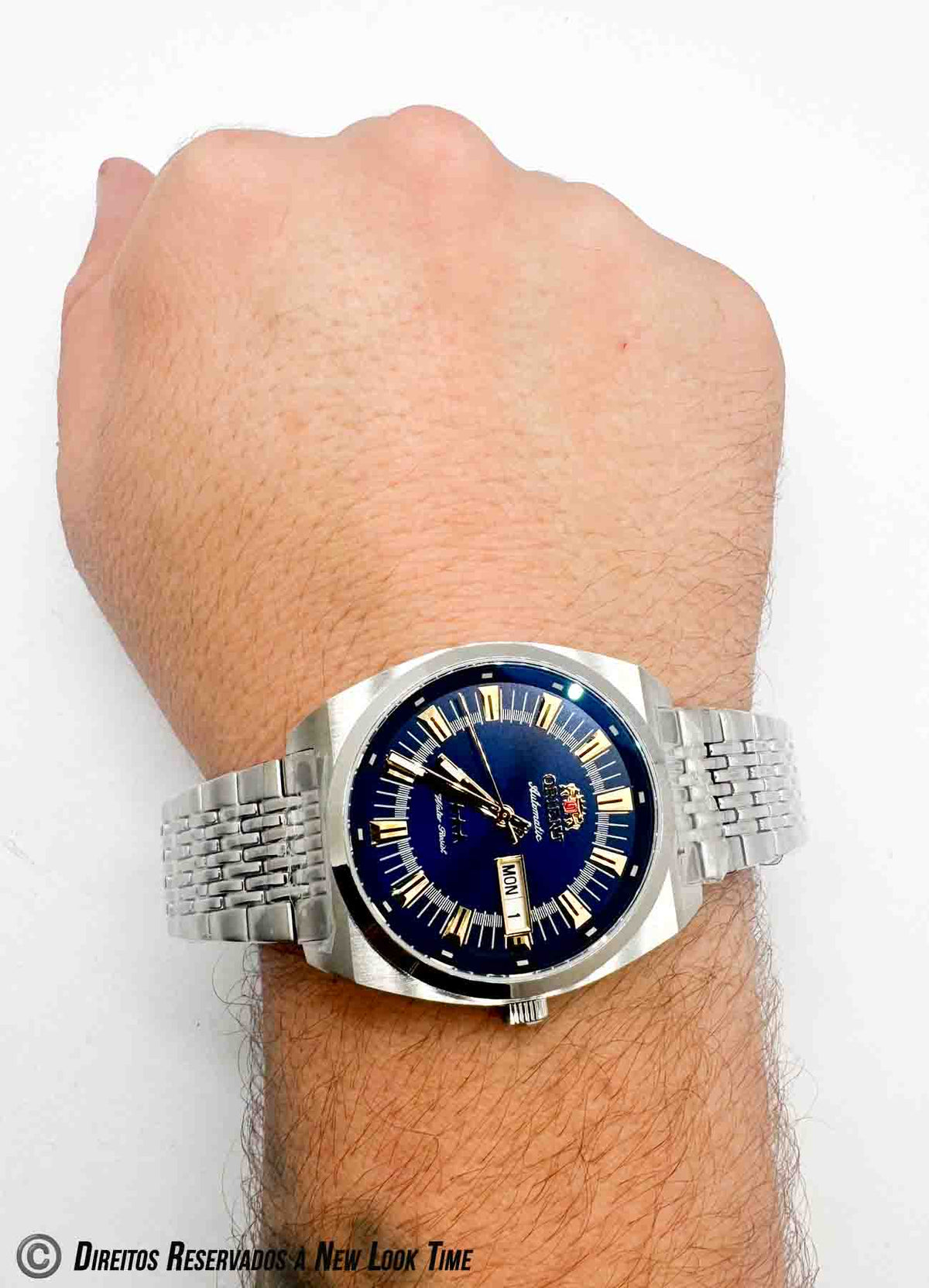 Relógio ORIENT Automático 3 Estrelas Heritage YN6SS018 D1SX