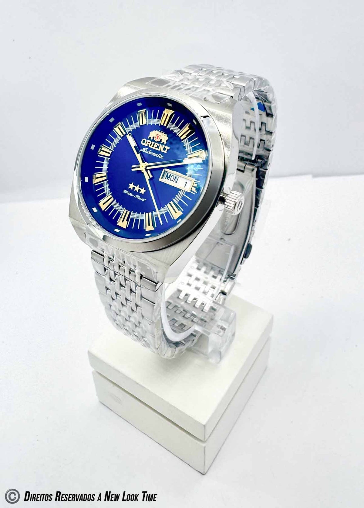 Relógio ORIENT Automático 3 Estrelas Heritage YN6SS018 D1SX