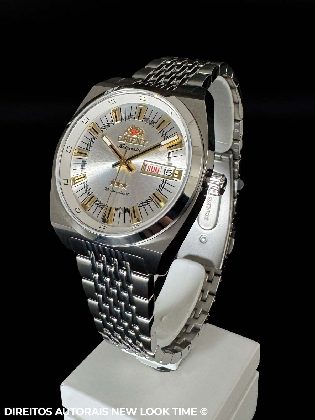 Relógio ORIENT Automático 3 Estrelas Heritage YN6SS018 S1SX
