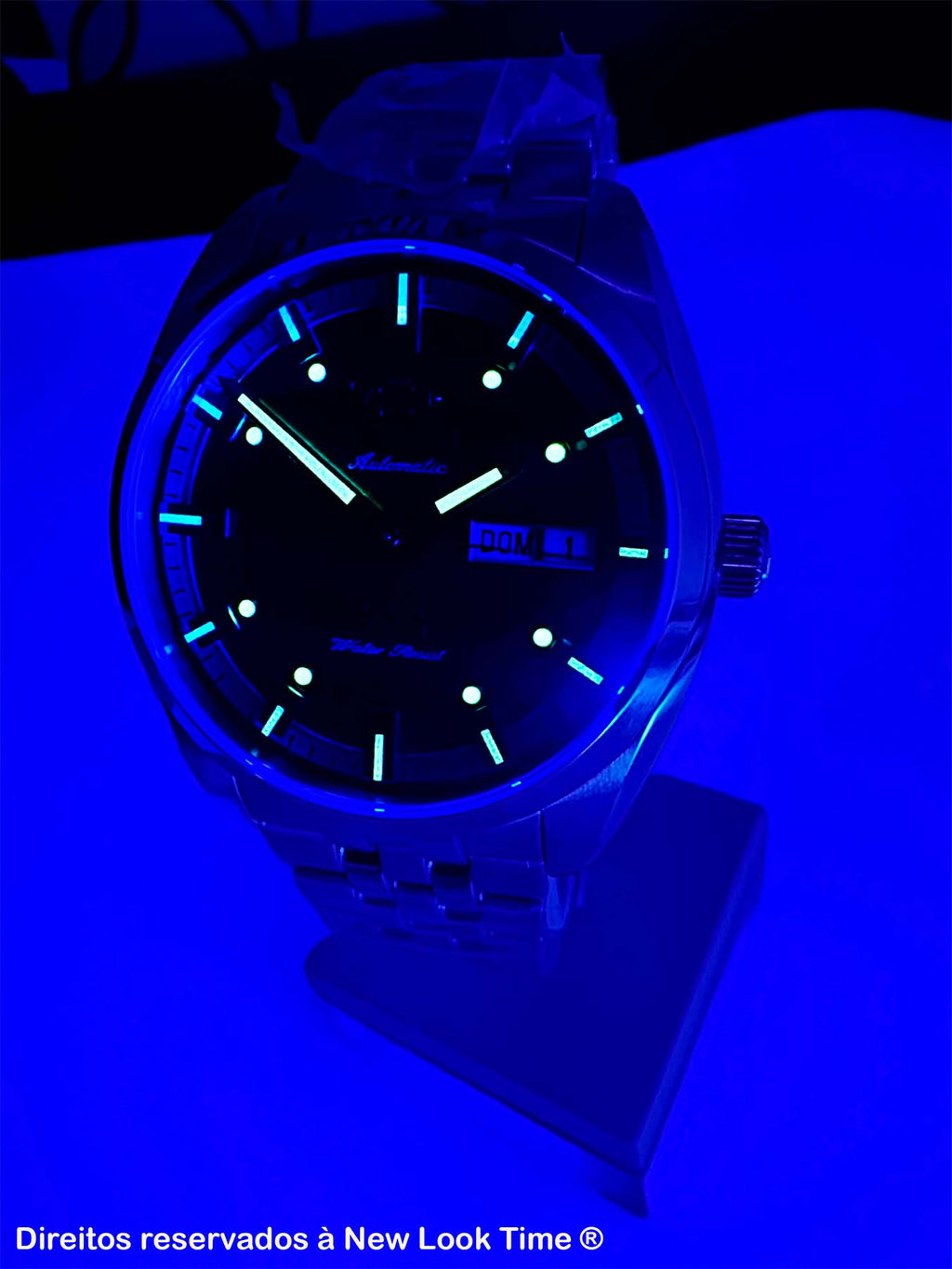 Relógio ORIENT Automático 3 Estrelas Heritage YN6SS019 E1SX *Safira