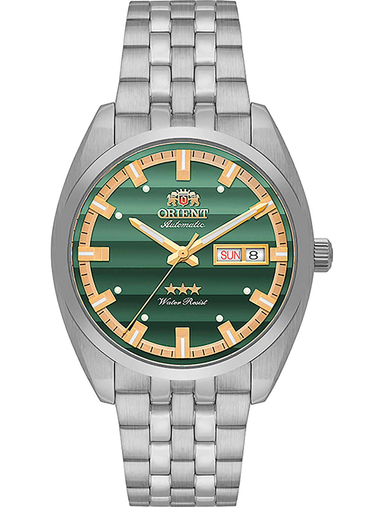 Relógio ORIENT Automático 3 Estrelas Heritage YN6SS019 E1SX *Safira