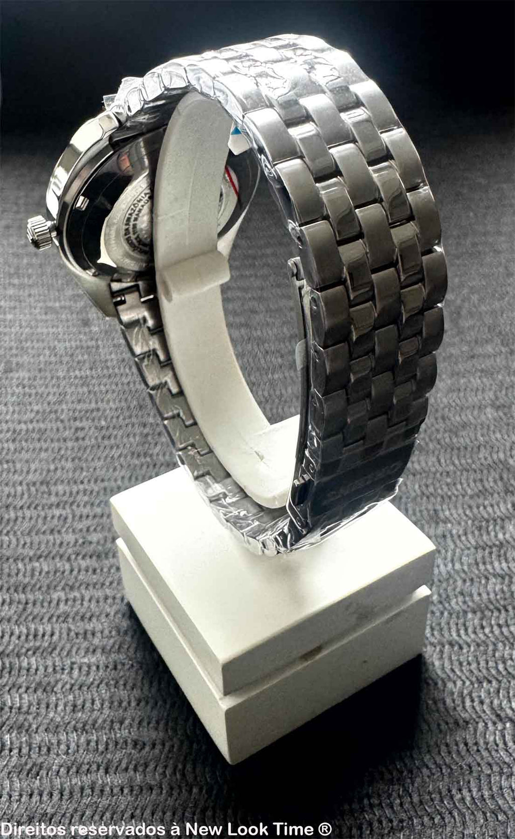 Relógio ORIENT Automático 3 Estrelas Heritage YN6SS019 E1SX *Safira