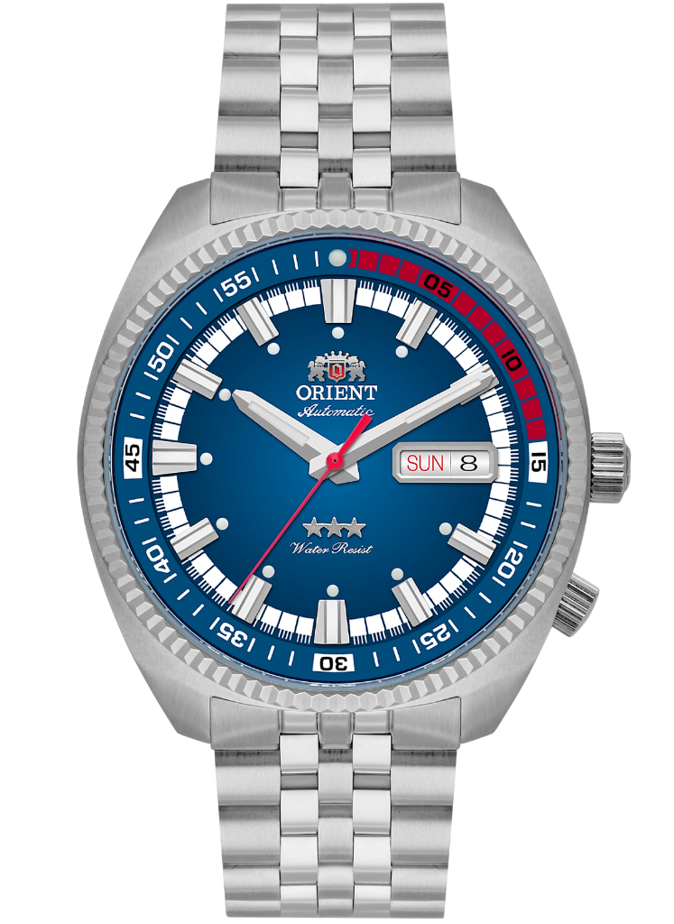 Relógio ORIENT Automático Heritage King Diver YN6SS028 *Maracanã