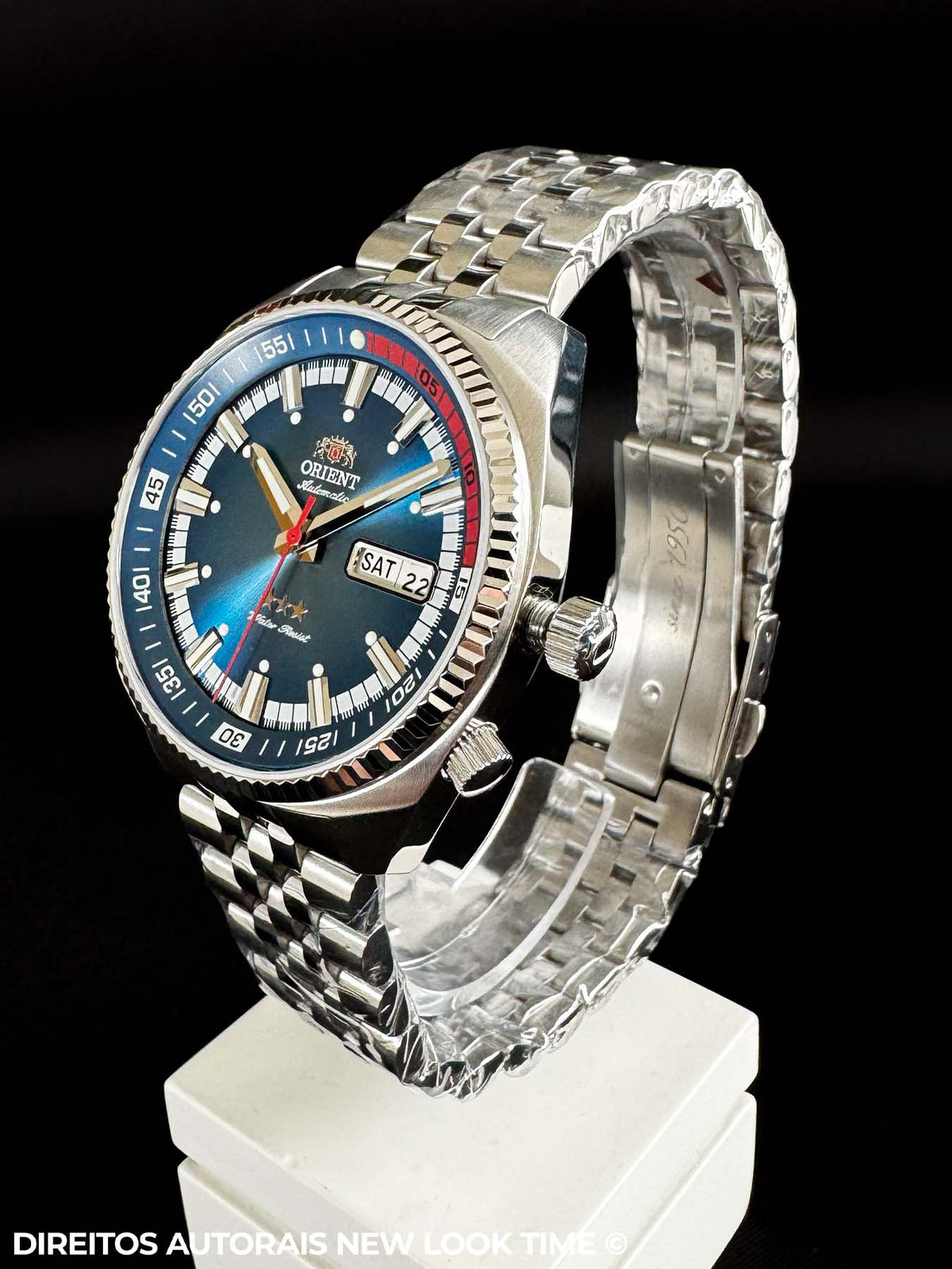 Relógio ORIENT Automático Heritage King Diver YN6SS028 *Maracanã