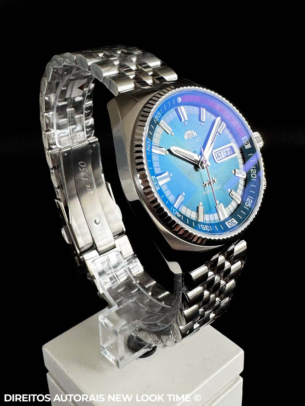 Relógio ORIENT Automático Heritage King Diver YN6SS028 *Maracanã