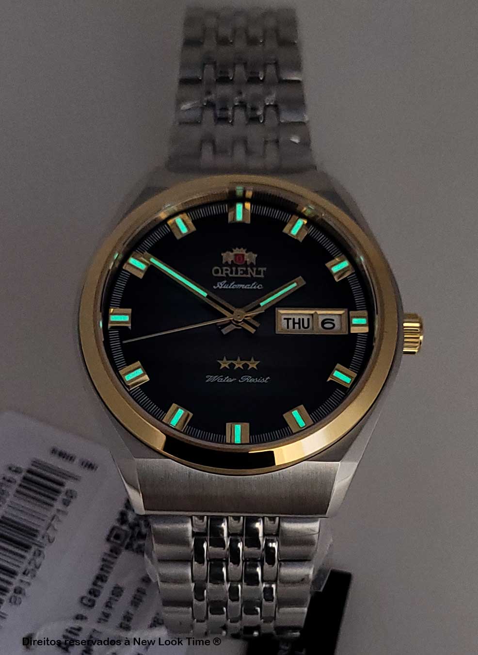 Relógio ORIENT Automático 3 Estrelas Heritage YN6TT014 P1SX