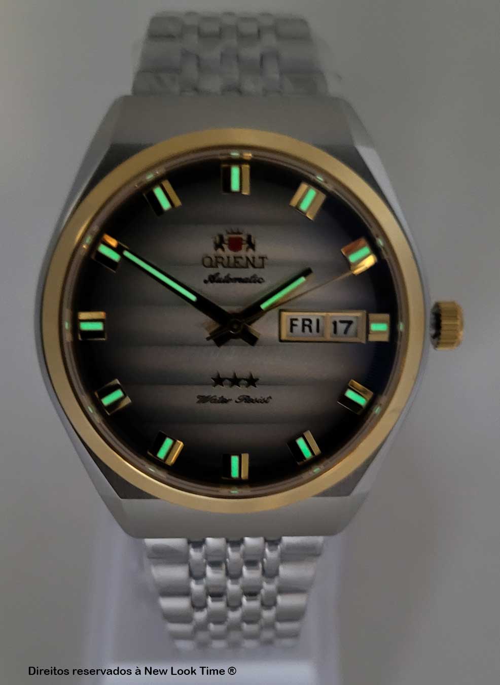 Relógio ORIENT Automático 3 Estrelas Heritage YN6TT014 S1SX