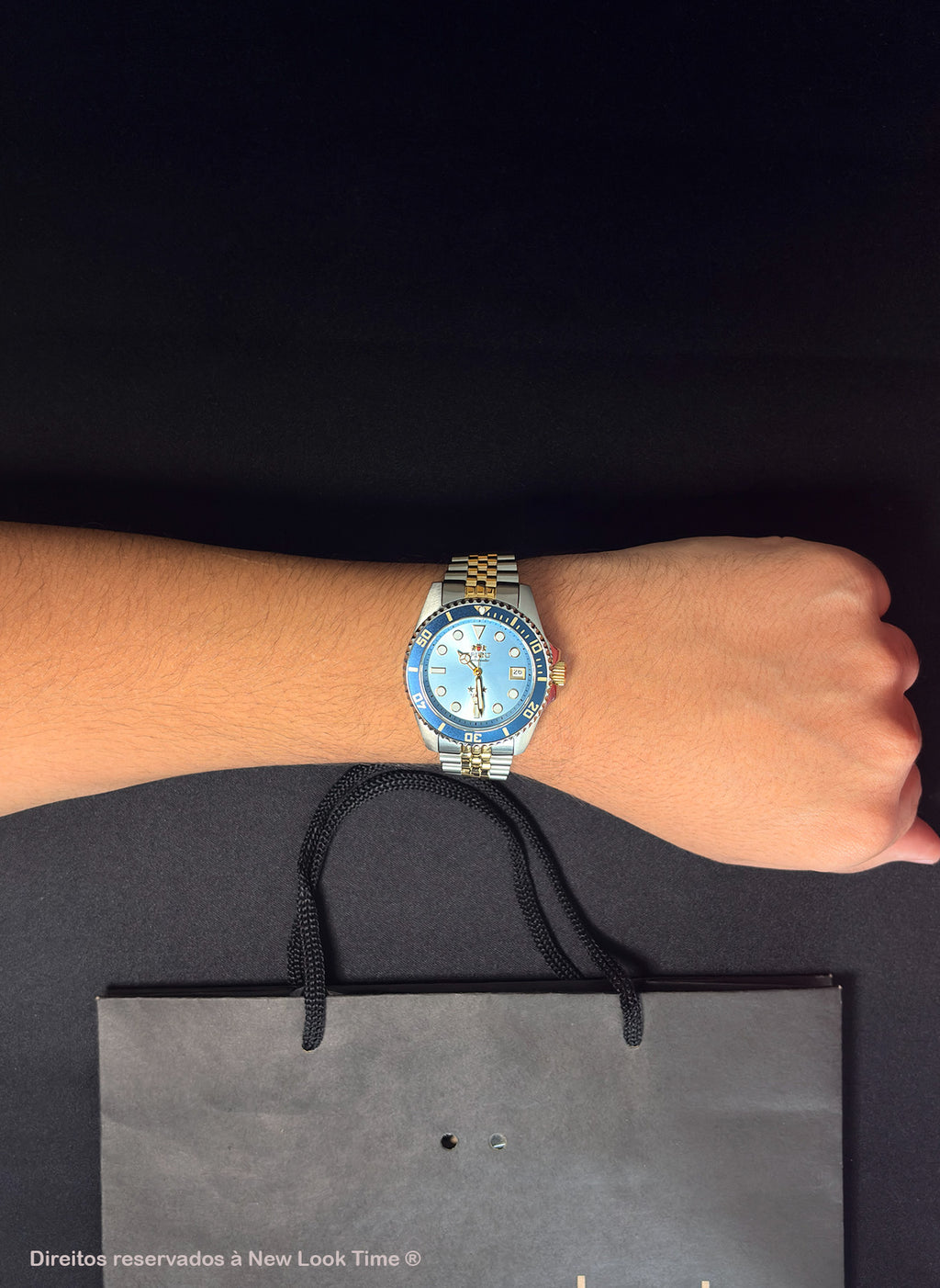 Relógio ORIENT Automático Submariner YN6TT023 A1SK *39mm