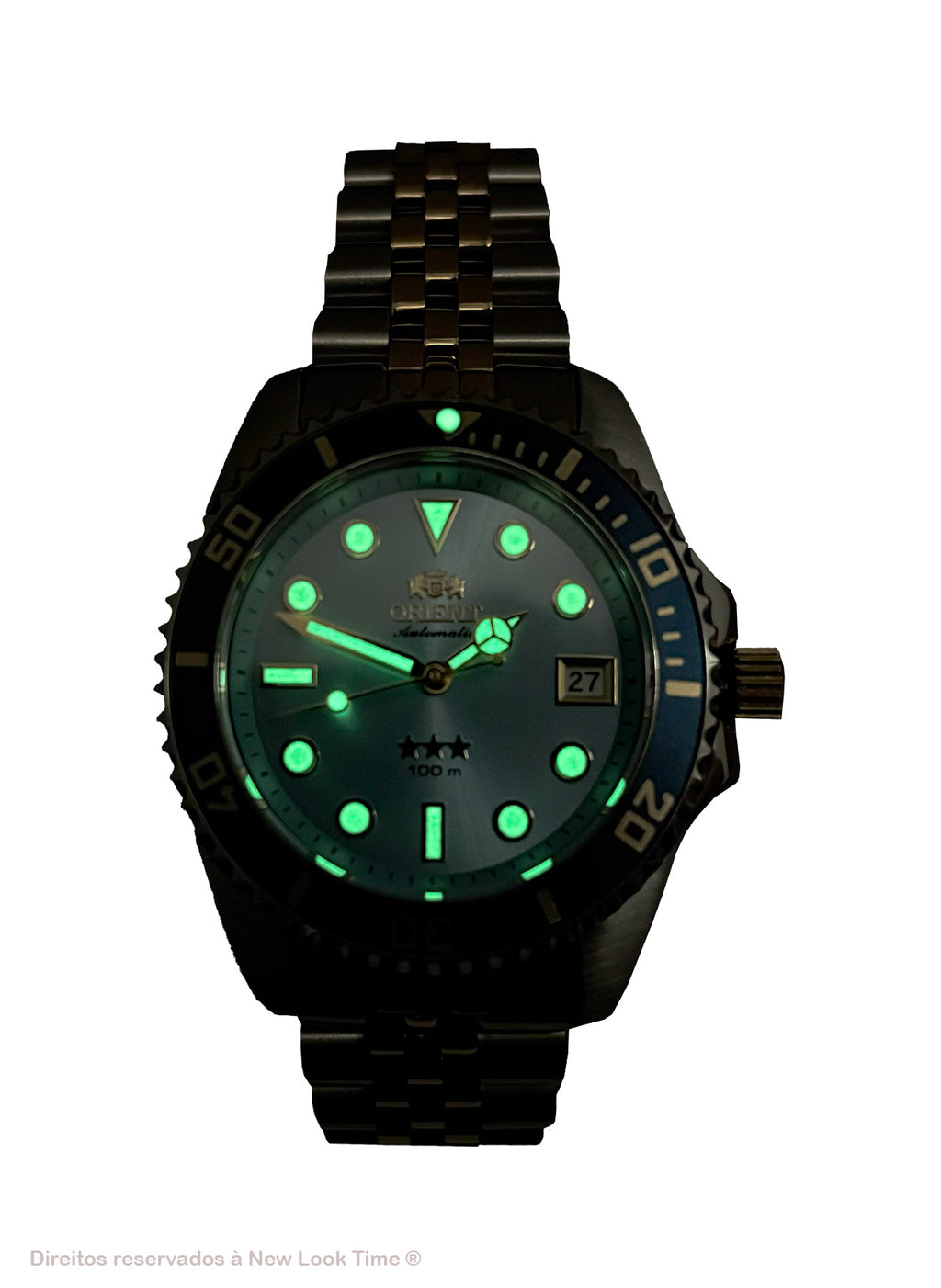 Relógio ORIENT Automático Submariner YN6TT023 A1SK *39mm