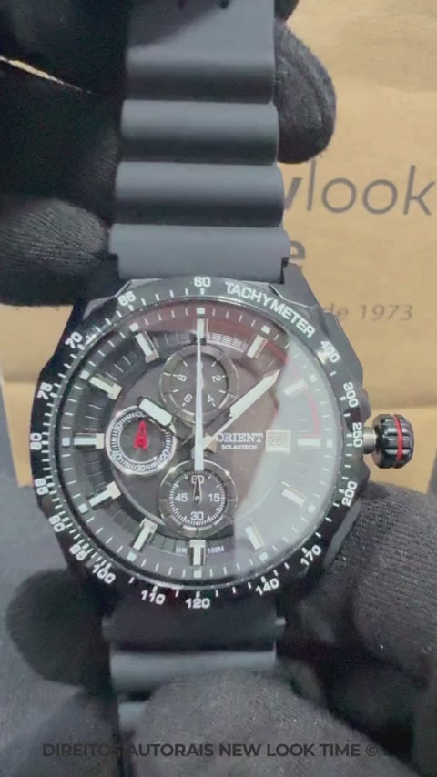 Relógio ORIENT Cronógrafo Solartech  MPSPC019