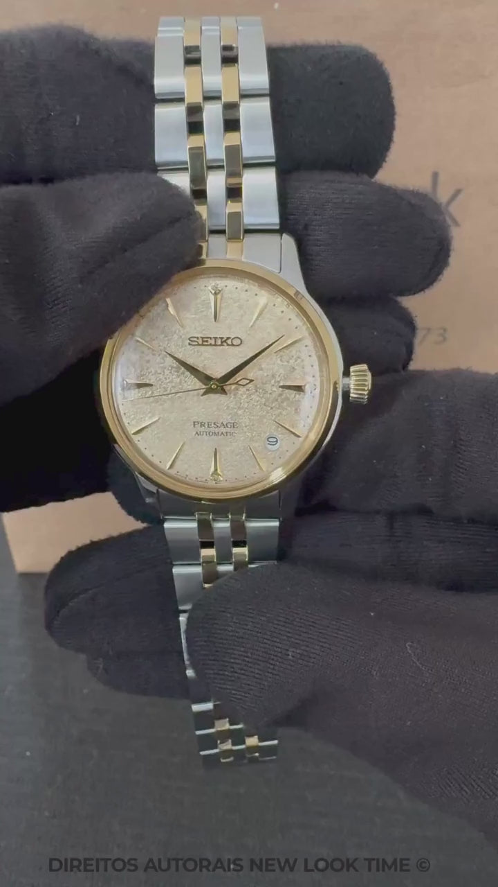 Relógio SEIKO Feminino Presage Automático Cocktail Time SRPL64J1