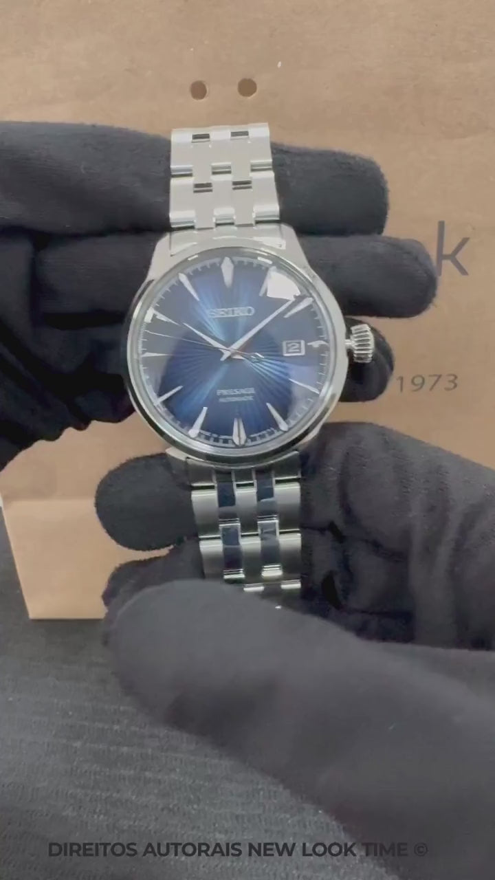 Relógio SEIKO Presage Automático Cocktail Time SRPB41J1 *Made in Japan