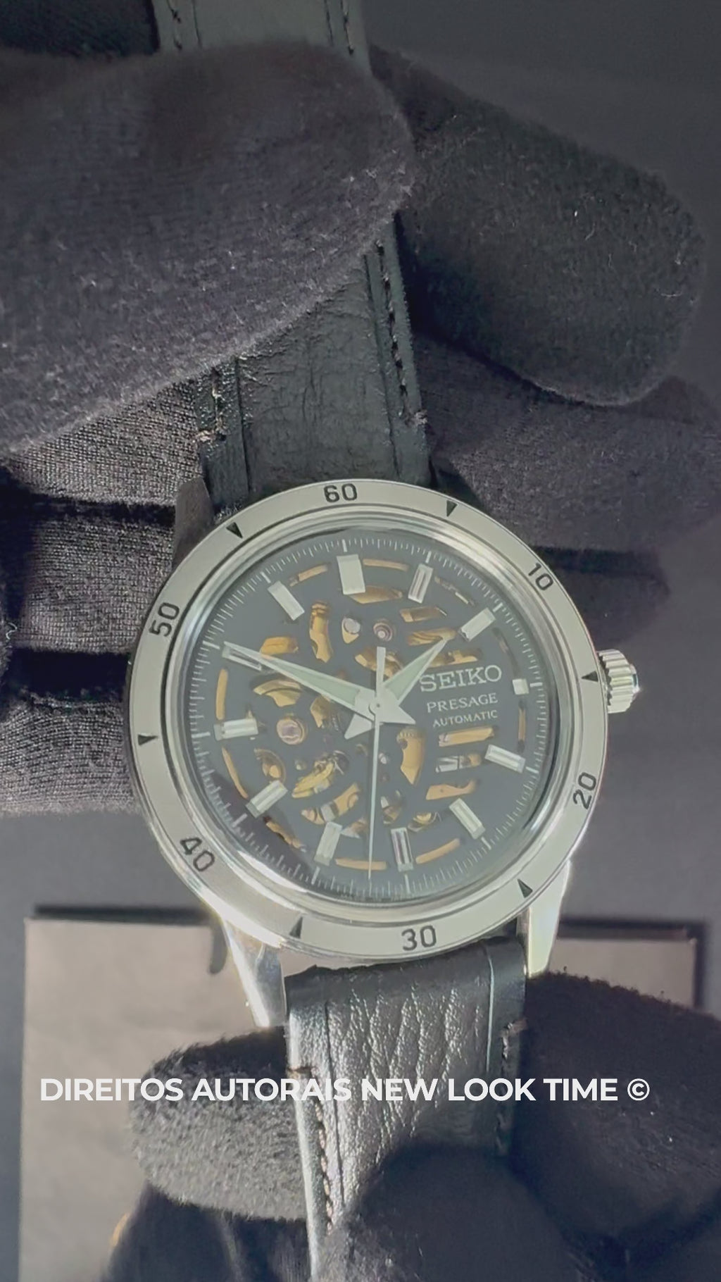 Relógio SEIKO Presage Automático Style 60's SSA461 *Made in Japan