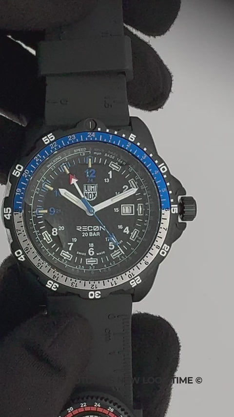 RELÓGIO LUMINOX RECON NAV SPEC XL.8833 46mm *Safira *Swiss Made