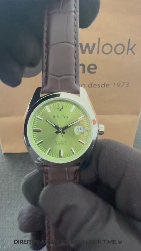 Relógio BULOVA Automático Surveyor 96B427 *Safira