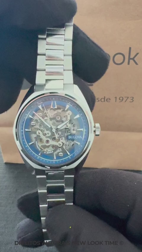 Relógio BULOVA Automático Surveyor Skeleton 96A292