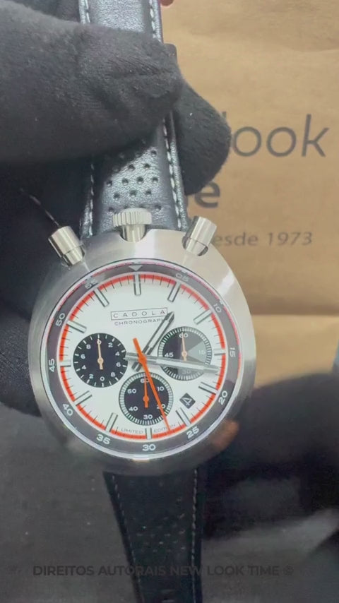 Relógio Cadola Testa Di Toro Chronograph Grid Interlagos CD-1058-07