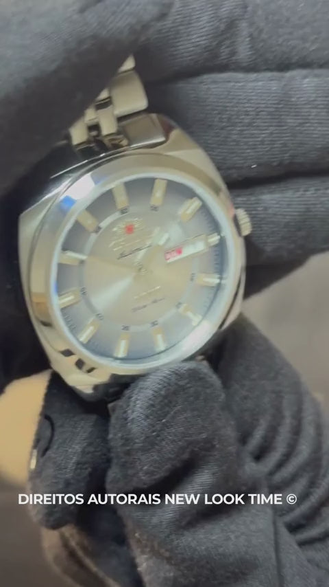 Relógio ORIENT Automático 3 Estrelas Heritage YN6SS005
