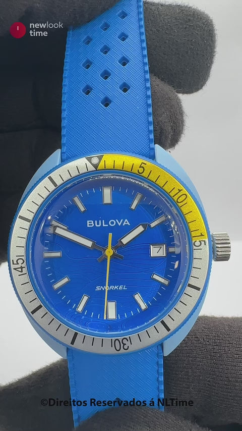 Relógio Bulova Snorkel Blue Tang 98B445