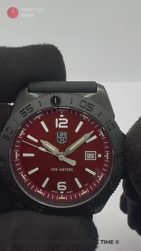 RELÓGIO LUMINOX PACIFIC DIVER XS.3135.B *Safira *44mm *Swiss Made
