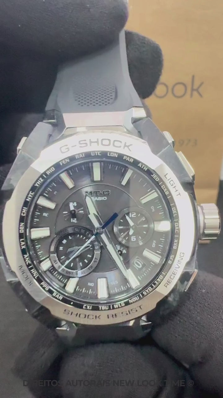 Relógio Casio G-SHOCK MTG-B4000-1ADR *Solar e Safira