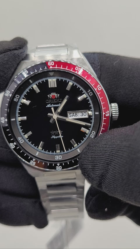 Relógio ORIENT Automático 3 Estrelas Heritage YN6SS003 PVSX