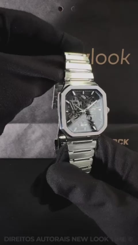 Relógio ORIENT Automático Skeleton NH7SS008