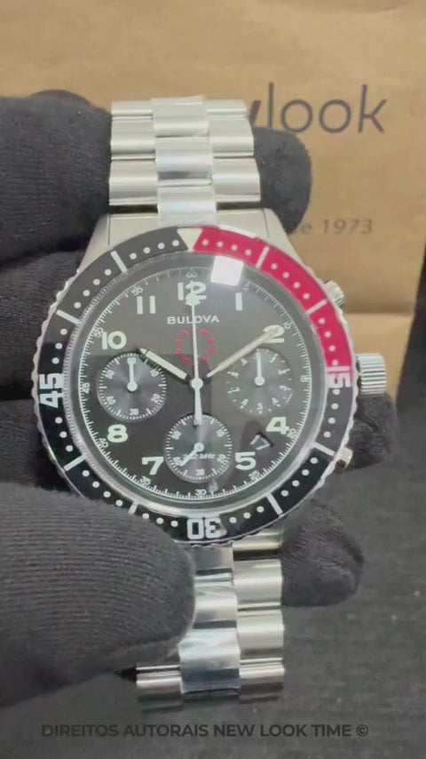 Relógio BULOVA Marine Star Heritage 98B451 Ed Especial 150th Anniversary