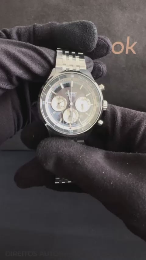 Relógio ORIENT SolarTech Elite Elegance MBSSC309 P1SX