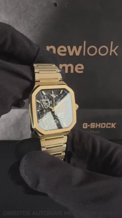 Relógio ORIENT Automático Skeleton NH7GG008