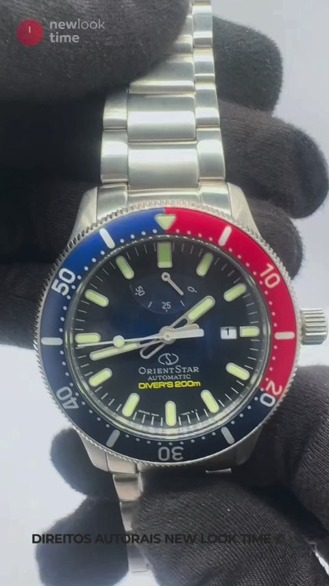 Relógio ORIENT Star Automático Scuba RE-AU0306L00B *Made in Japan