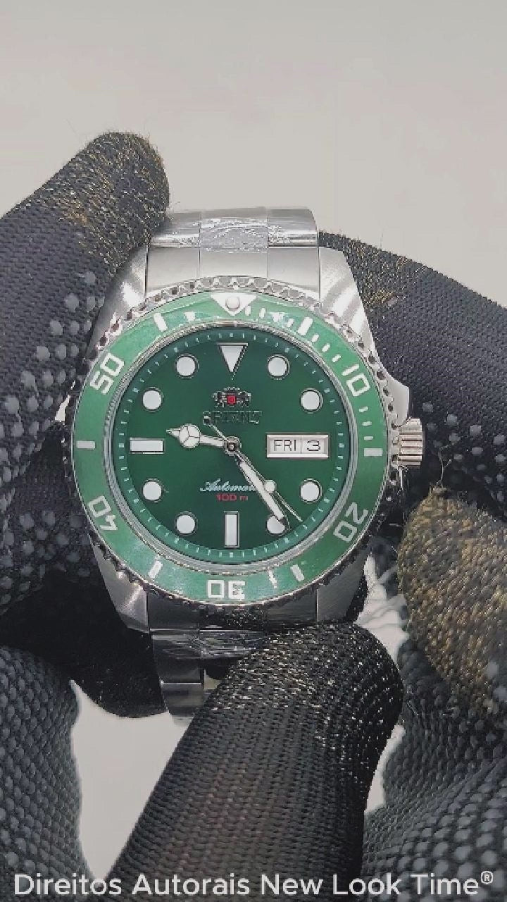 Relógio ORIENT Automático Submariner F49SS027NH