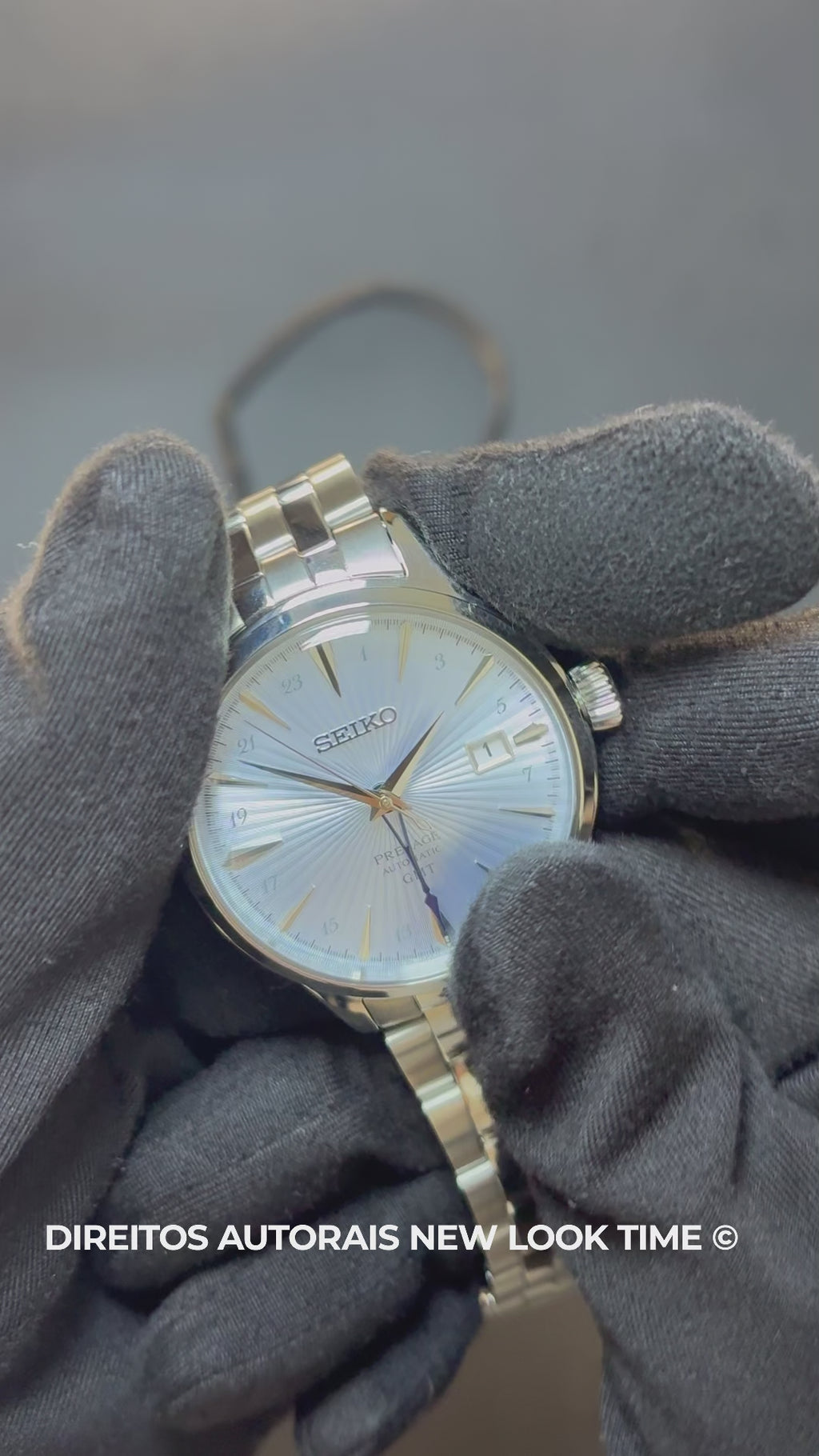 Relógio SEIKO Presage Automático Cocktail Time GMT SSK037J1
