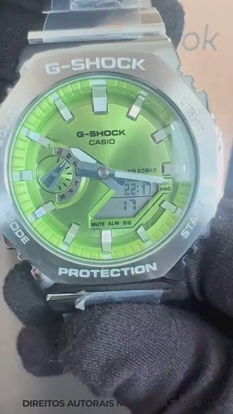 Relógio Casio G-SHOCK G-Steel GM-2110D-3ADR