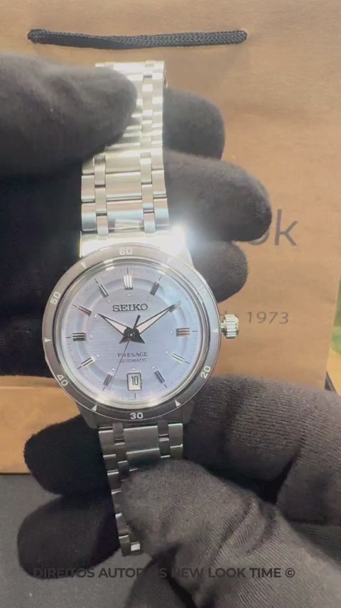 Relógio SEIKO Presage Automático Style 60's SRPL73J1 *Made In Japan