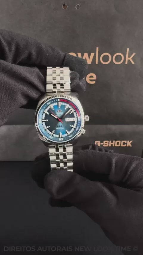 Relógio ORIENT Automático Heritage King Diver YN6SS028 *Maracanã